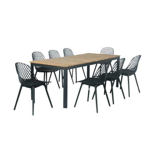 Seattle Outdoor Dining Setting 9pc