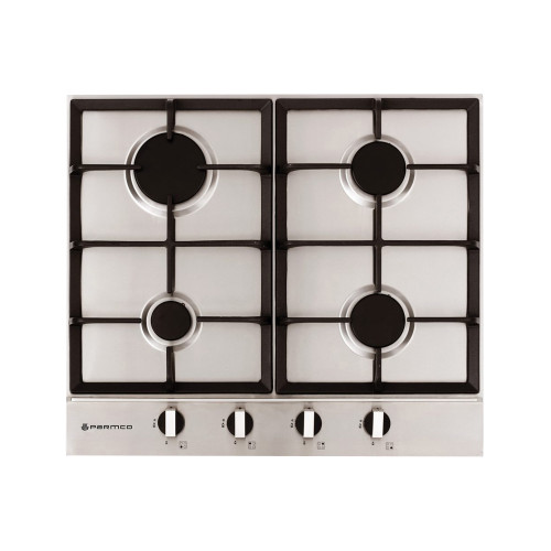 Parmco 600mm Stainless 4 Burner Gas Hob