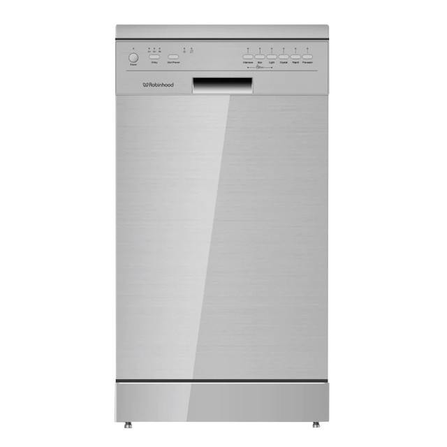 Robinhood 45cm Freestanding Dishwasher Stainless SteelWhitewareHome