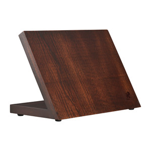 Miyabi Red Maple Magnetic Easel - Walnut Stain (no knives included)