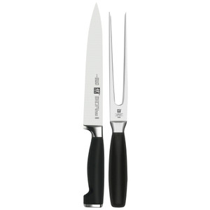 ZWILLING TWIN Four Star II 2-pc Carving Knife & Fork Set