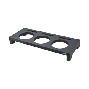 Staub Wood Mini Cocotte Stand - Black - no pots included
