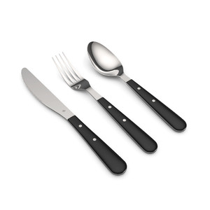 Ballarini Avola 20-pc 18/10 Stainless Steel Flatware Set - Black