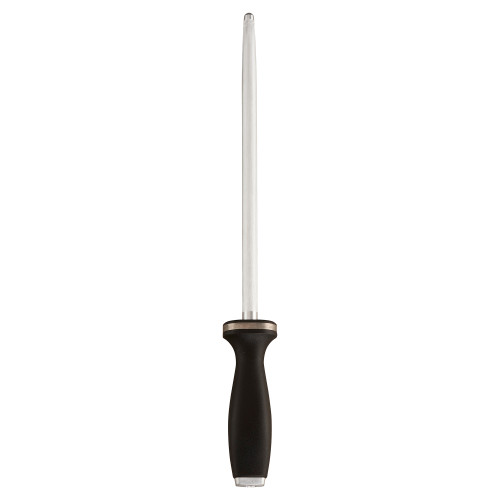 ZWILLING 10-inch Sharpening Steel with Stainless Steel End Cap