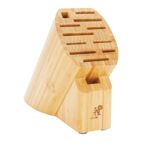 Miyabi 12-slot Bamboo Knife Block, no knives included