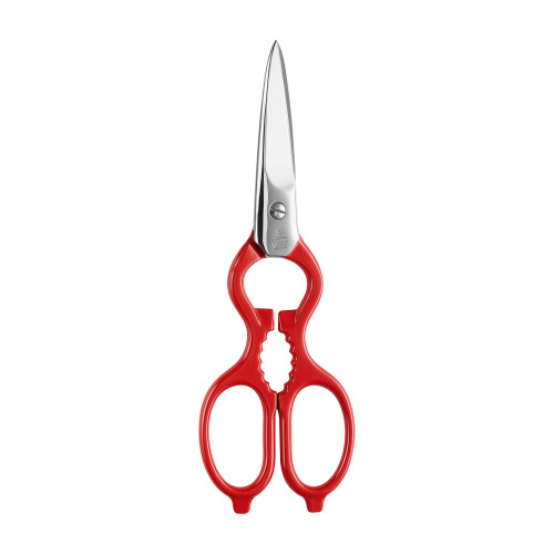 ZWILLING Forged Multi-Purpose Kitchen Shears - Red Handle