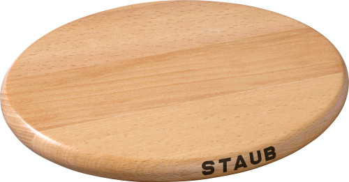 STAUB Oval Magnetic Wood Trivet