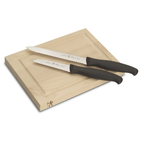 Henckels 3-pc Bar Knife & Board Set