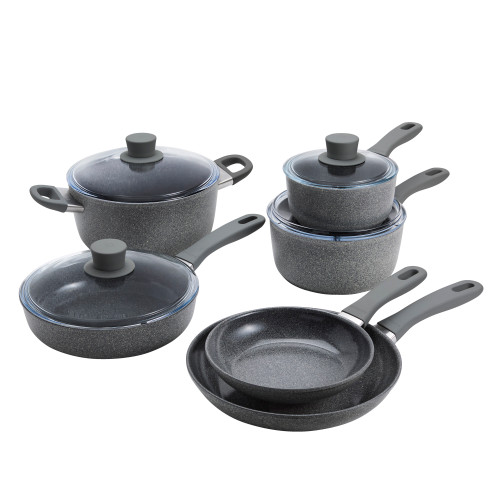 ZWILLING Parma Plus Ceramic 10-pc Aluminum Ceramic Nonstick Cookware Set