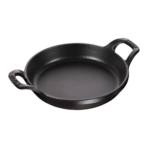 STAUB Cast Iron 4.5-inch Mini Round Gratin Baking Dish