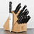 ZWILLING Twin Gourmet Classic 18-pc Knife Block Set, German Stainless Steel, 3 Rivet Handle, No-Stain, Includes Shears Honing Steel, Made in Spain