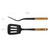 Staub Silicone with Wood Handle Cooking Utensil, Serving Turner