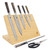 Miyabi Light Brown Block 5000MCD67 8-pc Knife Block Set