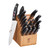 ZWILLING Twin Signature 19-pc German Knife block set, Made in Company-Owned German Factory, Special Formula Steel