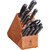 Henckels Classic 16-Pc Knife Block Set, Chef’s Knife, Steak Knives, Black