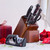 ZWILLING Pro 7-pc Knife Block Set with Bonus Sharpener