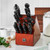 HENCKELS Classic Precision 16-Piece Kitchen Knife Set with Block, Chef Knife, Steak Knife Set