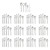 Henckels Madison Square 65-piece Flatware Set,18/10 Stainless Steel, Silver