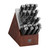 Henckels Statement 20-pc Self-Sharpening Knife Block set, Chef Knife, Paring Knife, Dark Brown, Stainless Steel
