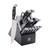 HENCKELS Statement Self-Sharpening Knife Set with Block, Chef Knife, Paring Knife, Bread Knife, Steak Knife, 14-piece