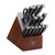 HENCKELS Statement Self-Sharpening Knife Set with Block, Chef Knife, Paring Knife, Bread Knife, Steak Knife, 14-piece