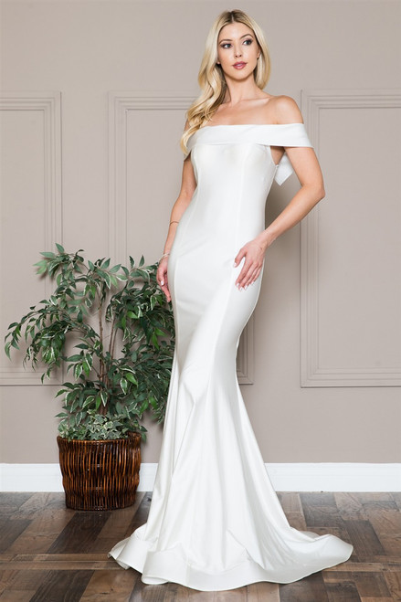 Best Selling Off Shoulder Trumpet Bridesmaid