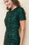 Sequin Velvet Knit Short Sleeve Dress