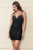 RHINESTONE DOUBLE STRAP DEEP SWEETHEART NECKLINE D