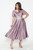 Cowl Neck Pleated Embellished Dress