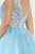 A-Line V-Neck Short Tulle Homecoming Dress