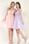 A-Line V-Neck Short Tulle Homecoming Dress