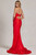 Sweetheart Stretch Satin Evening Dress