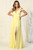 Jersey A Line Shoulder Straps A Line Bridesmaid