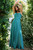 Cowl Neck Matte Satin Bridesmaid/Prom Dress