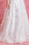 3D FLORAL APPLIQUE GLITTER SEQUIN WEDDING DRESS