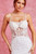 SKINNY STRAPS ILLUSION TOP MERMAID WEDDING DRESS