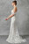 OFF SHOULDER V NECK MERMAID WEDDING DRESS