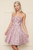 SEQUIN SWEETHEART NECKLINE CORSET TOP DRESS