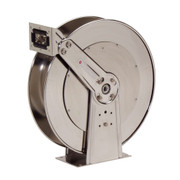 D84000 OLS Hose Reel, 1 x 50 ft - SS Air / Water No Hose, 500 PSI