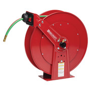 TW86075 OLPT Hose Reel, 3/8 x 75 ft - QS12 Gas Weld T Grade with Hose