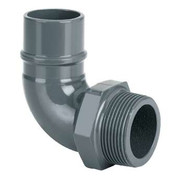1115 20 mm - 3/4 inch Pipe To 3/4 inch Male NPT Elbow 