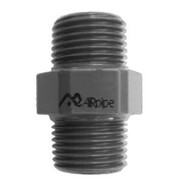 0031 Aluminum Adapter, 1/2 inch Male NPT To 1/2 inch Male NPT 