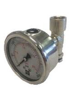 90601-G Manifold Gauge Kit, 300 PSI S/S Liquid Filled