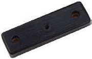 90810-SP-PK10 Spacer, Wall 1 inch W x 3 1/2 inch Lg x 1/2 inch Thk 1/4-20 Center Hole, Sold Individually