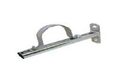 100835-115 Wall Bracket With Pipe Strap & Bolt