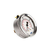 3160138 Gauge, Press 2-1/2In, 0-14Bar, 0-200PSIG, Pl 