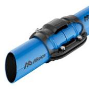 1001 20 mm (3/4") S Bend Pipe (L=1.6'): Blue Aluminum
