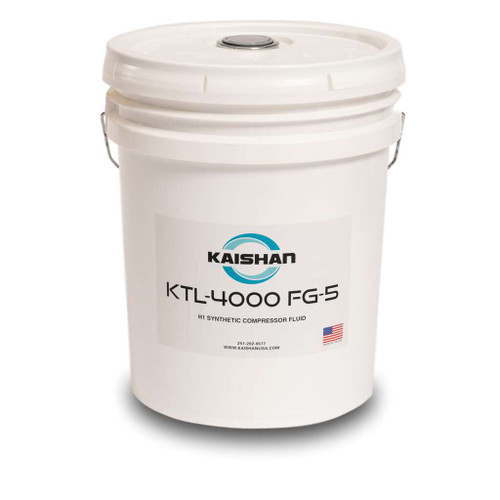 KTL 4000 FG-5 Kaishan Food Grade Lubricant, 5 Gallons