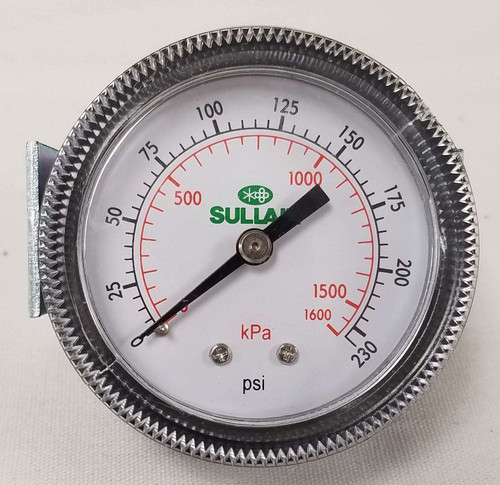 250005-185 Gauge, Press 2 inch Dia 0-230#