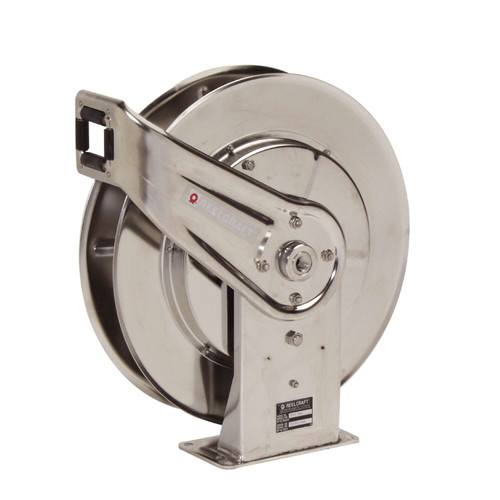 7800 OLS-S Hose Reel, 1/2 x 50 ft - All SS Including Latch Parts